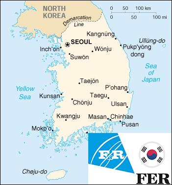 Spedizioni Sud Corea